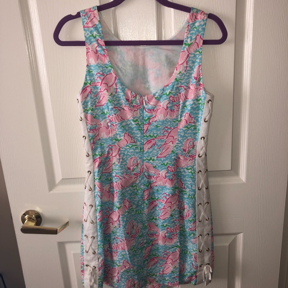 Lobster print Lilly Pulitzer dress